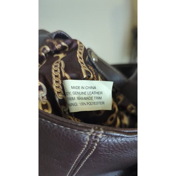 Y2K Leather Shoulder Handbag Chucky Buckles Magnetic Closure - Picture 8 of 9